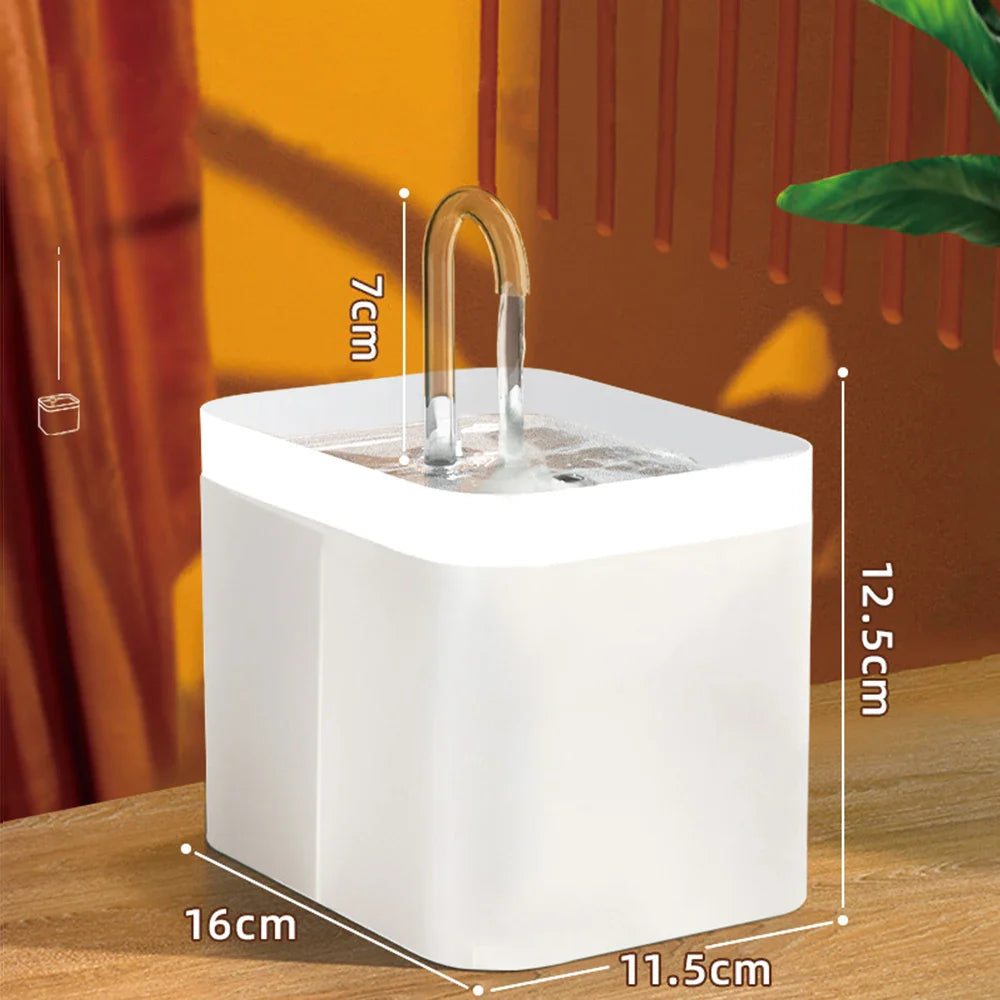 Cat drinking fountain automatic filter USB European standard interface electric silent suitable for cats