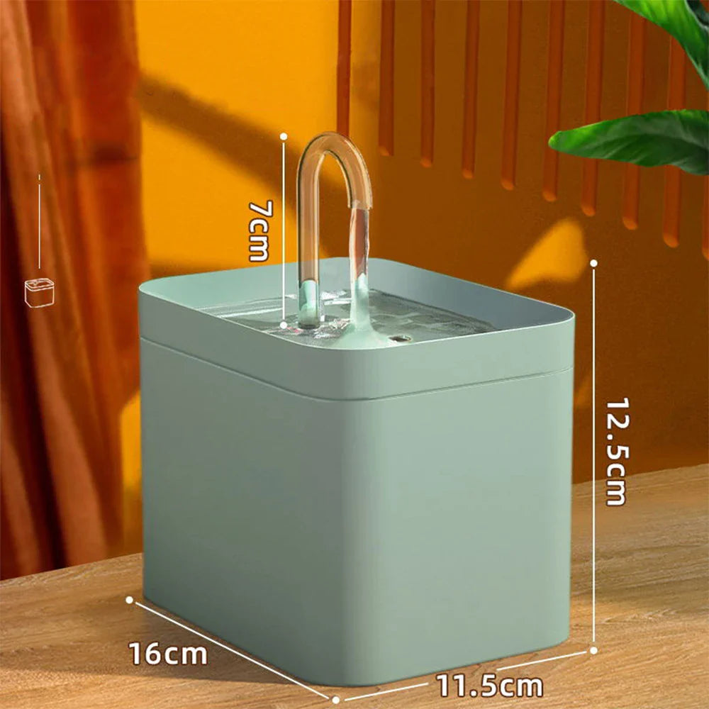 Cat drinking fountain automatic filter USB European standard interface electric silent suitable for cats