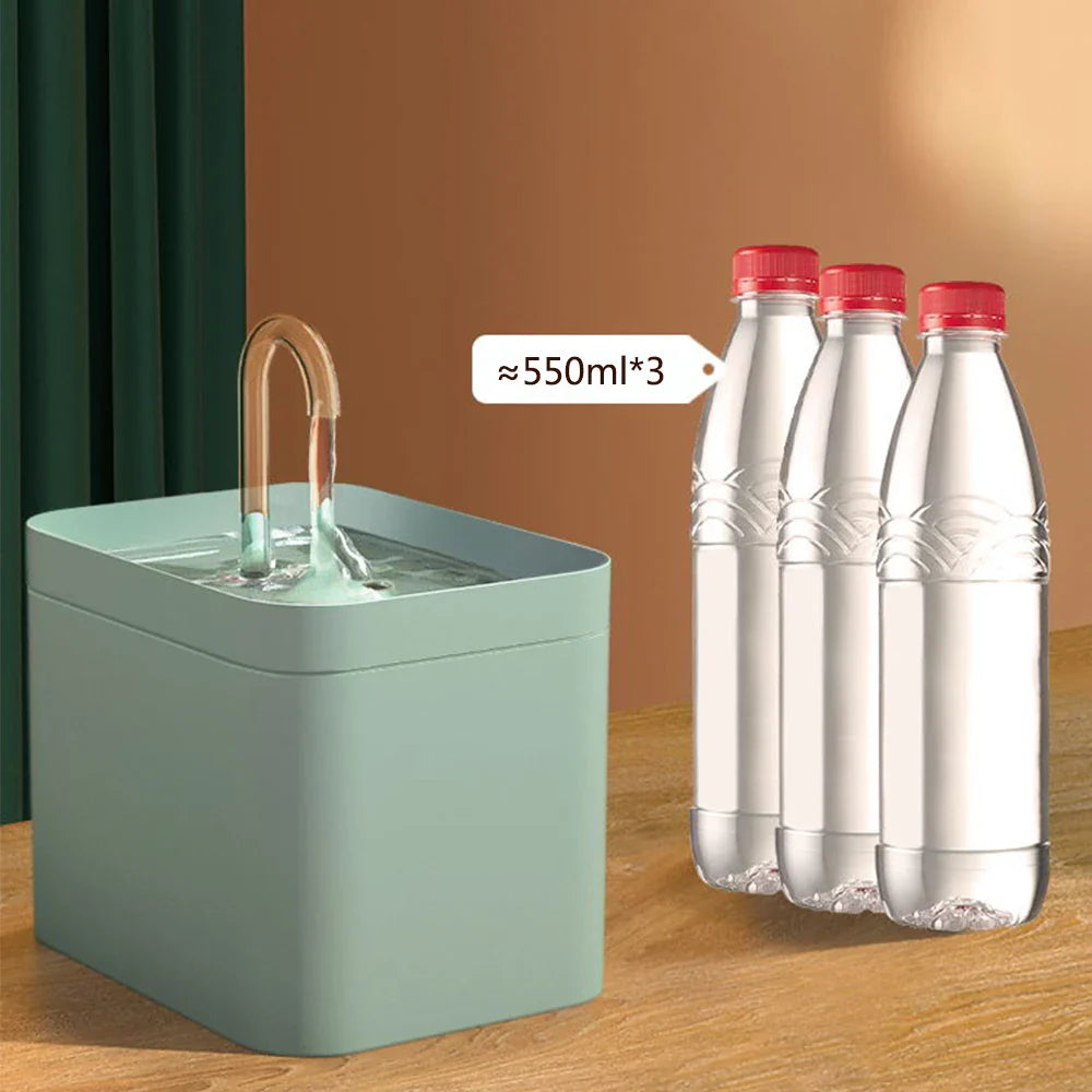 Cat drinking fountain automatic filter USB European standard interface electric silent suitable for cats