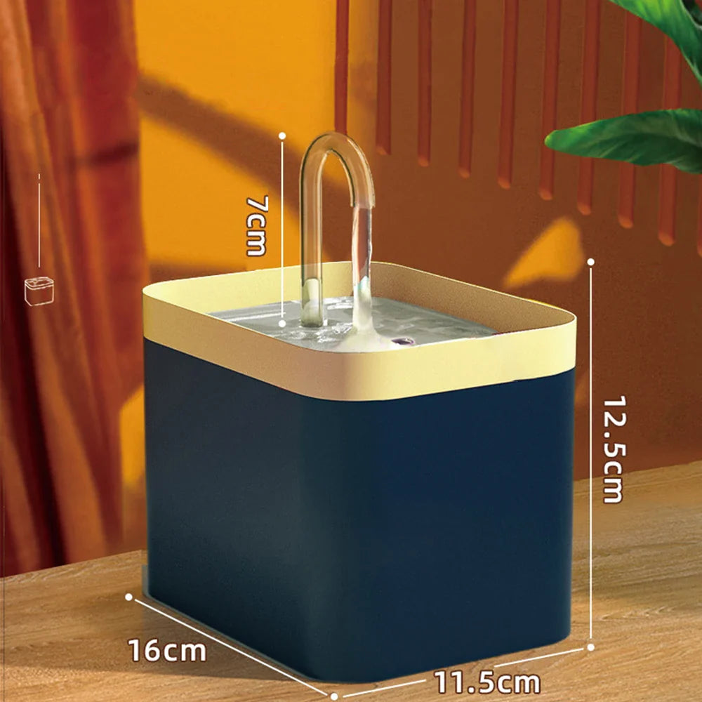 Cat drinking fountain automatic filter USB European standard interface electric silent suitable for cats
