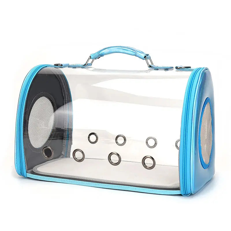 Cat Carrier Cat Bag Transparent Going Out Portable Bag Car Cat Breathable Space Capsule Pet Backpack Portable